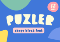 Puzler Font - Featured Image