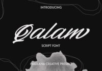 Qalam Font - Featured Image