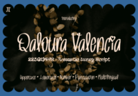 Qaloura Valencia Font - Featured Image