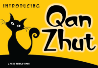 Qan Zhut Font - Featured Image