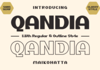 Qandia Font - Featured Image