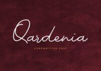 Qardenia Font - Featured Image