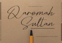 Qaromahsultan Font - Featured Image