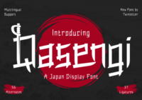 Qasengi Font - Featured Image