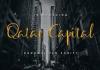 Qatar Capital Font - Featured Image