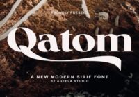 Qatom Font - Featured Image