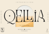 Qellia Font - Featured Image