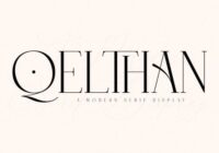 Qelthan Font - Featured Image