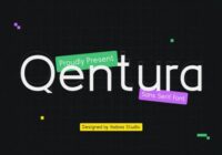 Qentura Font - Featured Image