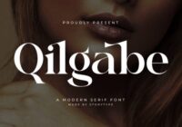 Qilgabe Font - Featured Image