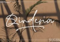 Qinderia Signature Font - Featured Image