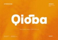 Qioba Font - Featured Image