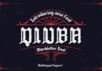 Qiuba Font - Featured Image