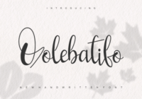 Qolebatifo Font - Featured Image