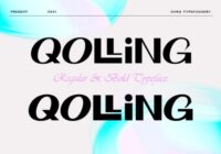 Qolling Font - Featured Image