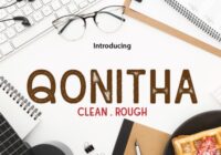 Qonitha Font - Featured Image