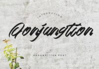 Qonjungtion Font - Featured Image