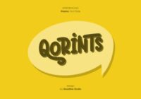 Qorints Font - Featured Image