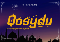 Qosydu Font - Featured Image