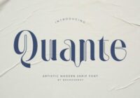 Quante Font - Featured Image