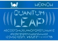 Quantum Leap Font - Featured Image