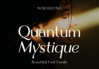 Quantum Mystique Font - Featured Image