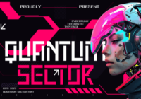 Quantum Sector Font - Featured Image