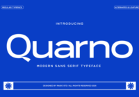 Quarno Font - Featured Image