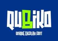 Qubiko Font - Featured Image