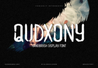 Qudxony Font - Featured Image