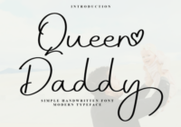 Queen Daddy Font - Featured Image