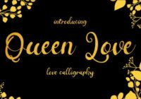 Queen Love Font - Featured Image
