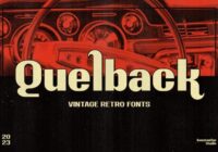 Quelback Font - Featured Image