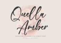 Quella Amber Font - Featured Image