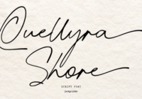 Quellyra Shore Font - Featured Image