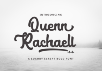 Quenn Rachaell Font - Featured Image
