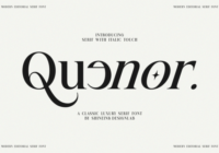 Quenor Font - Featured Image