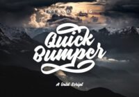 Quick Bumper Font - Featured Image
