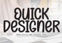 Quick Designer Font - Featured Image