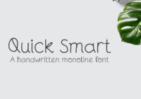 Quick Smart Font - Featured Image