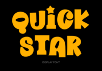 Quick Star Font - Featured Image