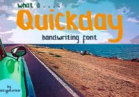 Quickday Font - Featured Image