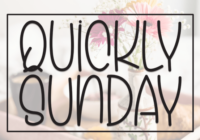 Quickly Sunday Font - Featured Image
