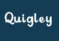 Quigley Font - Featured Image