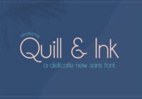 Quill & Ink Font - Featured Image