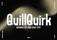 Quillquirk Font - Featured Image