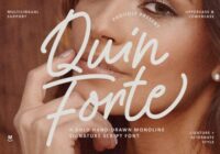 Quin Forte Font - Featured Image