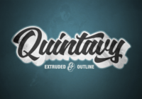 Quintavy Font - Featured Image