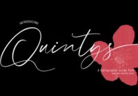 Quintys Font - Featured Image