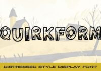 Quirkform Font - Featured Image